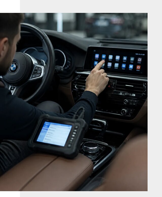 Установка приложений и мультимедиа сервисов BMW в Луховицах