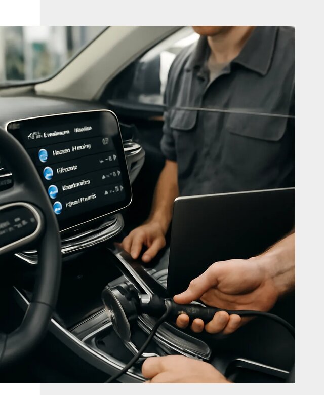 Установка приложений Geely для мультимедиа автомобиля в Луховицах
