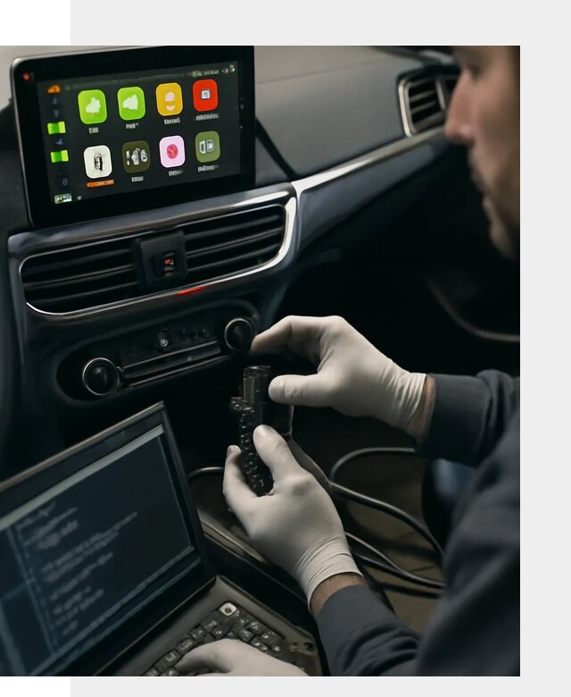Активация Apple CarPlay в Луховицах для штатной мультимедиа