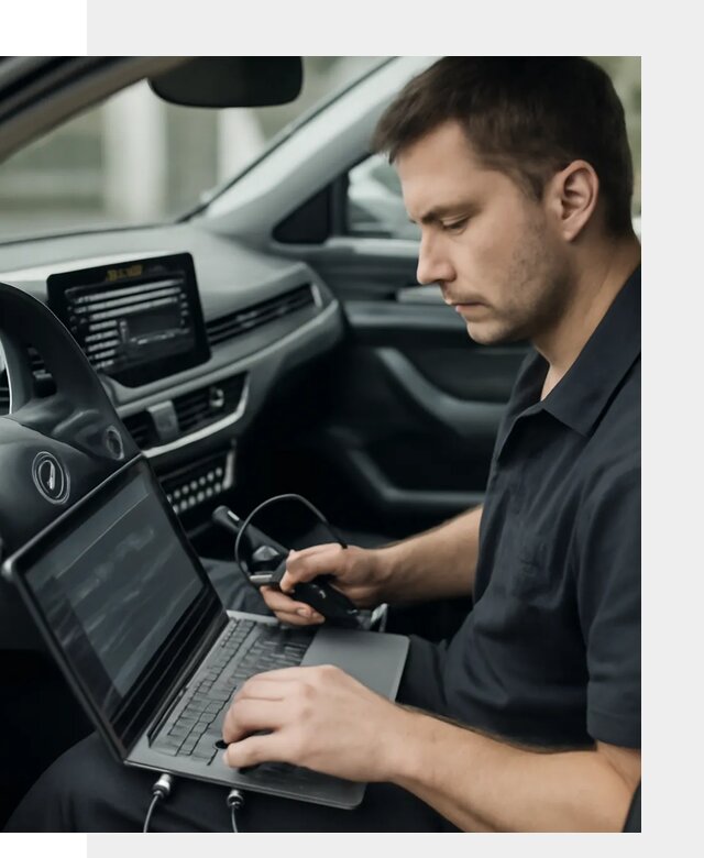 Настройка телематики автомобиля под ключ для авто в Луховицах
