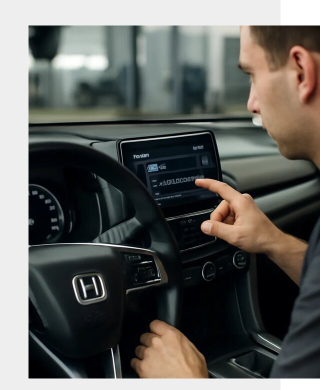 Русификация панели приборов Honda в Луховицах по цене 5173 ФастМобиль-Лхв