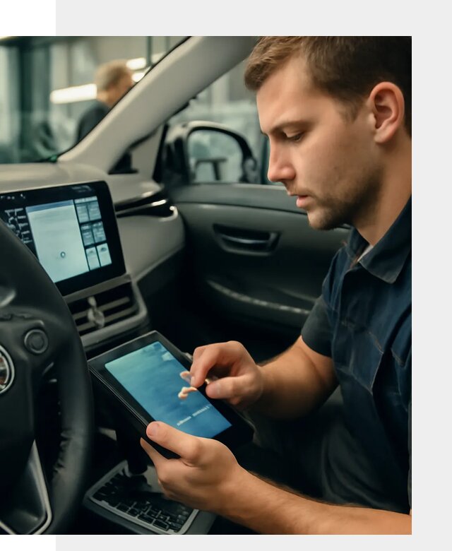 Установка приложений Toyota на мультимедиа в Луховицах